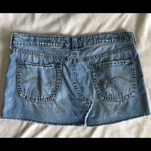 Silver Jeans Francy Mini Skirt Circa 2001 Sz 32